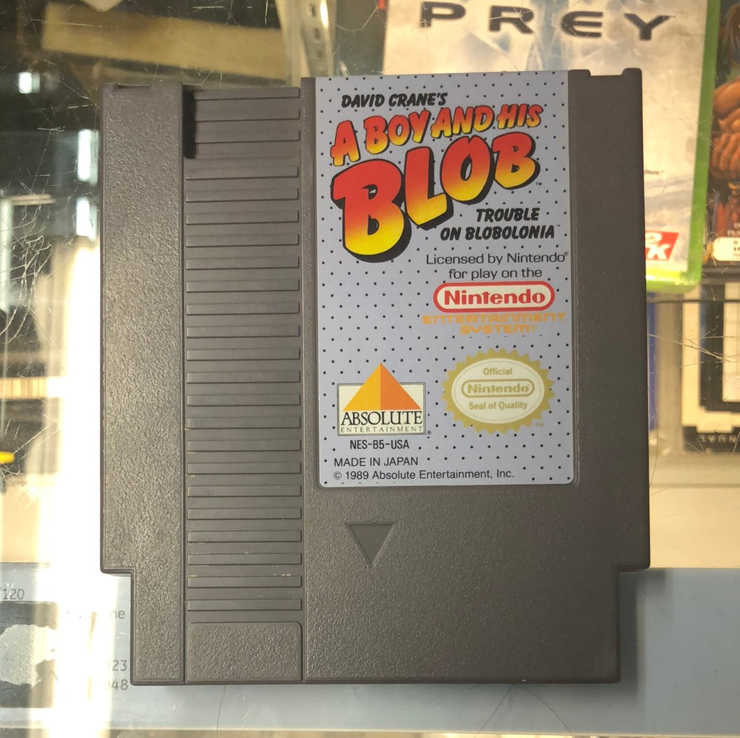 A Boy and His Blob NES