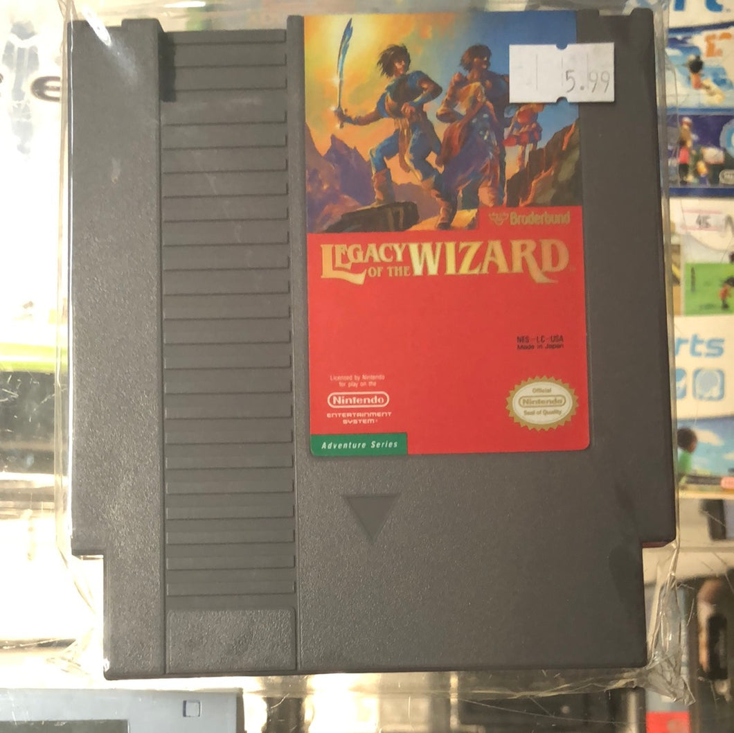 Legacy of the wizard NES