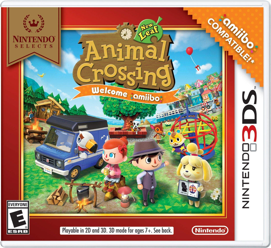 Animal Crossing New Leaf Welcome Amiibo N3DS