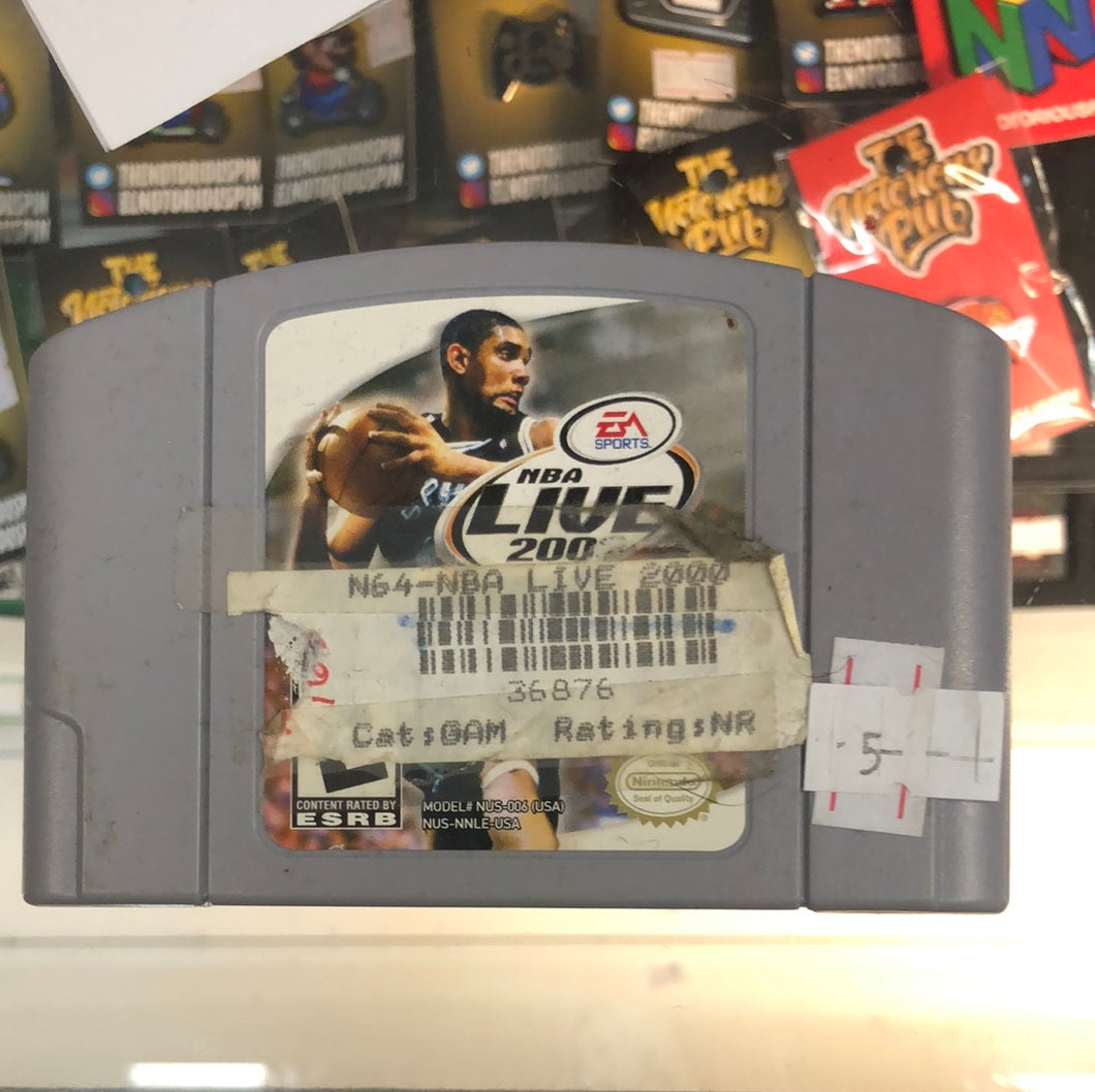 NBA Live 2000 N64