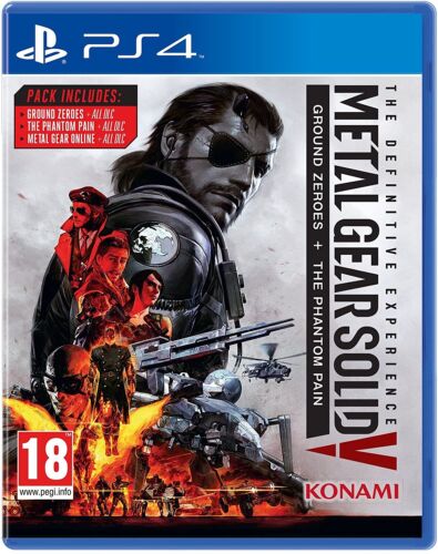 Metal Gear Solid V Ground Zeroes + Phantom Pain PS4