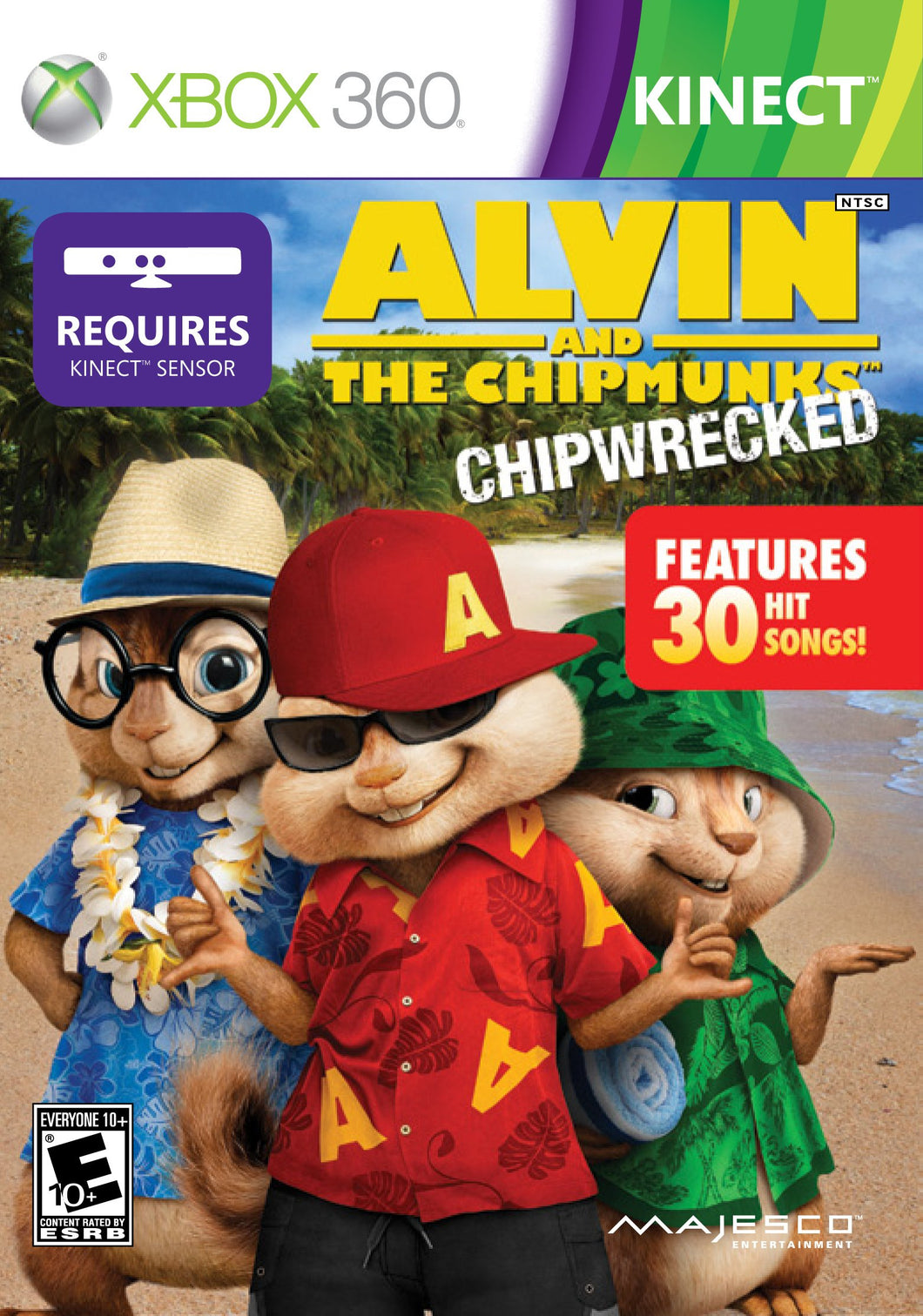Alvin and The Chipmunks Chipwrecked X360