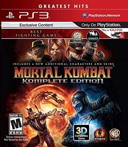 Mortal Kombat Komplete Edition PS3 DTP