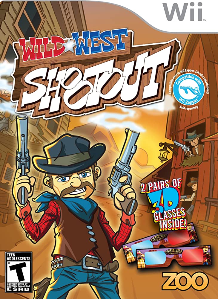 Wild West Shootout Wii