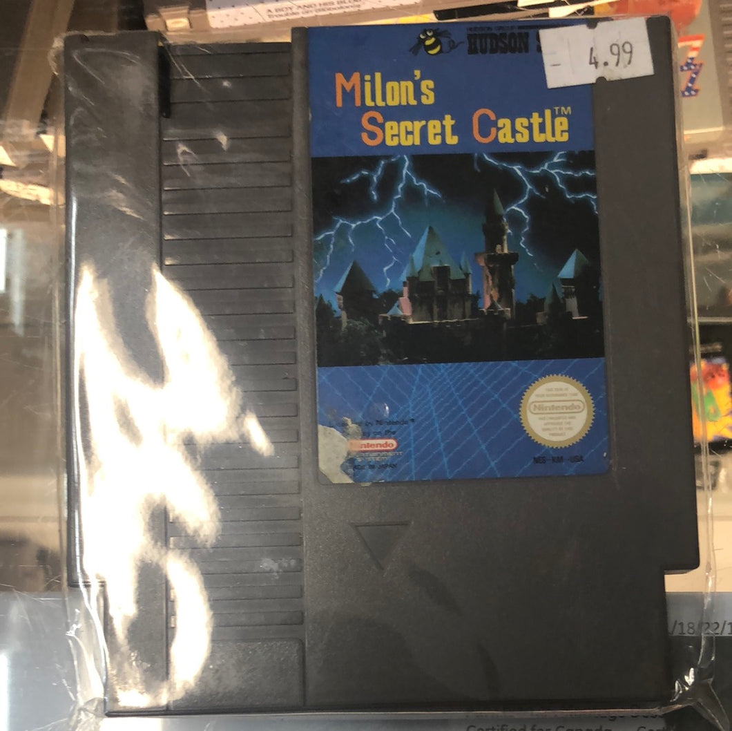 Milton’s secret castle NES