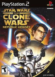 Star Wars The Clone Wars Republic Heroes PS2 DTP