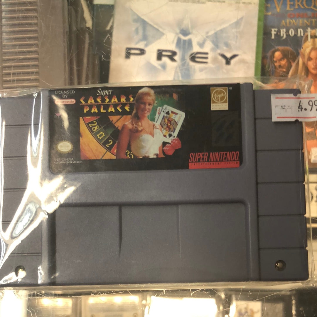 Super Caesars Palace SNES – 3-Bit Games