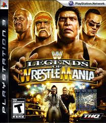 WWE LEGENDS OF WRESTLE MANIA (Sealed) PS3 DTP