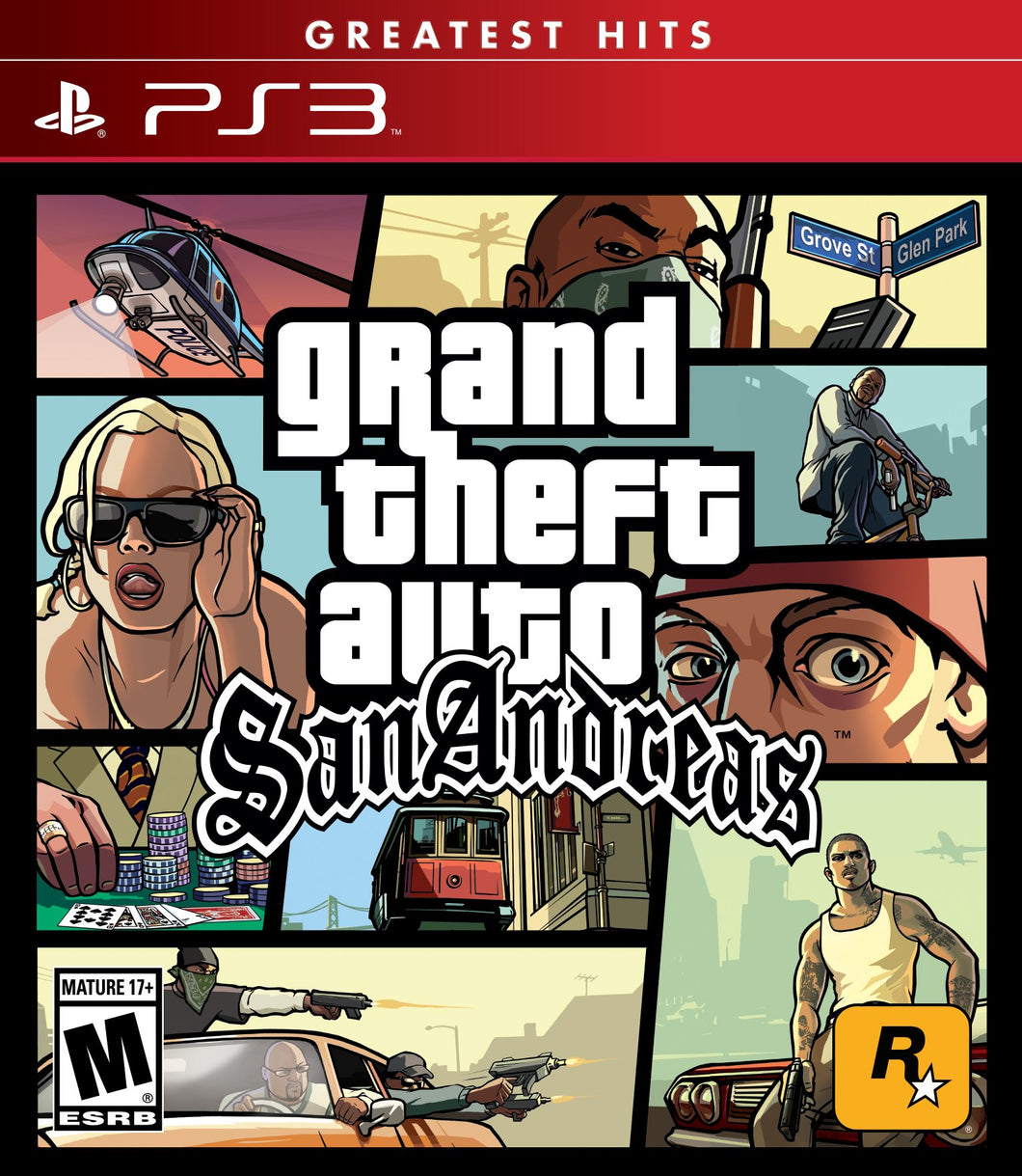 Grand Theft Auto San Andreas PS3 DTP