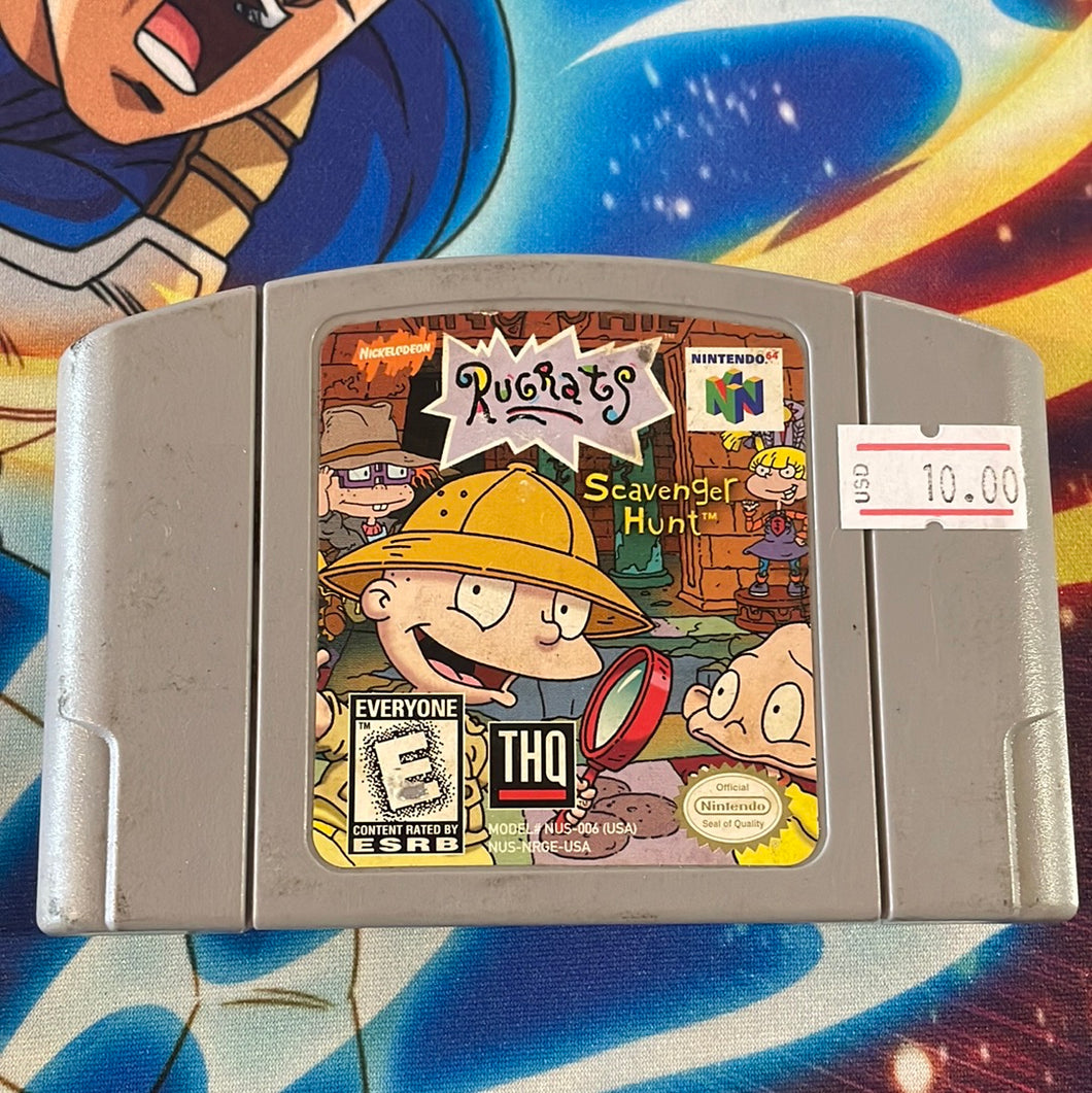 Rugrats Scavenger Hunt (Boneless) N64 DTP