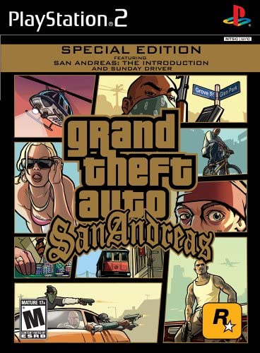 Grand Theft Auto San Andreas Special Edition PS2 DTP