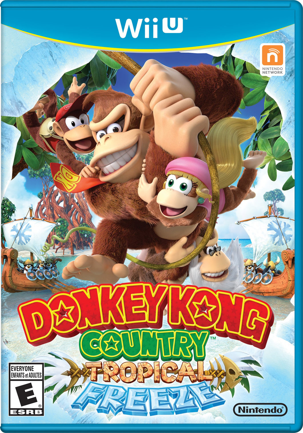 Donkey Kong County Tropical Freeze Wiiu