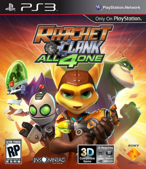Ratchet and Clank All 4 One PS3 DTP