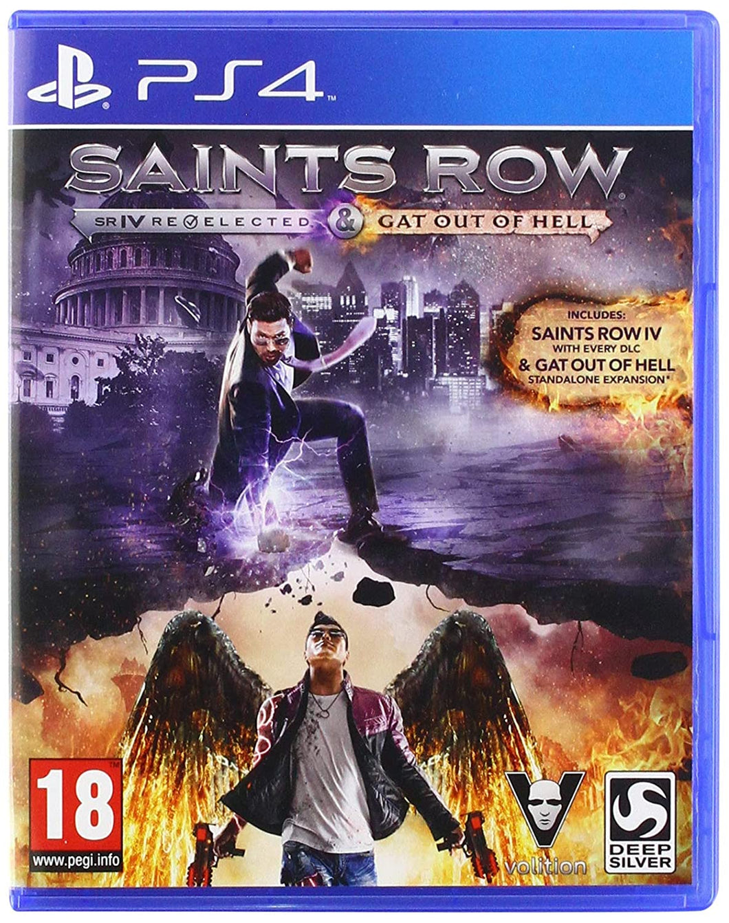 Saints Row Re-elected & Gat out of hell PS4