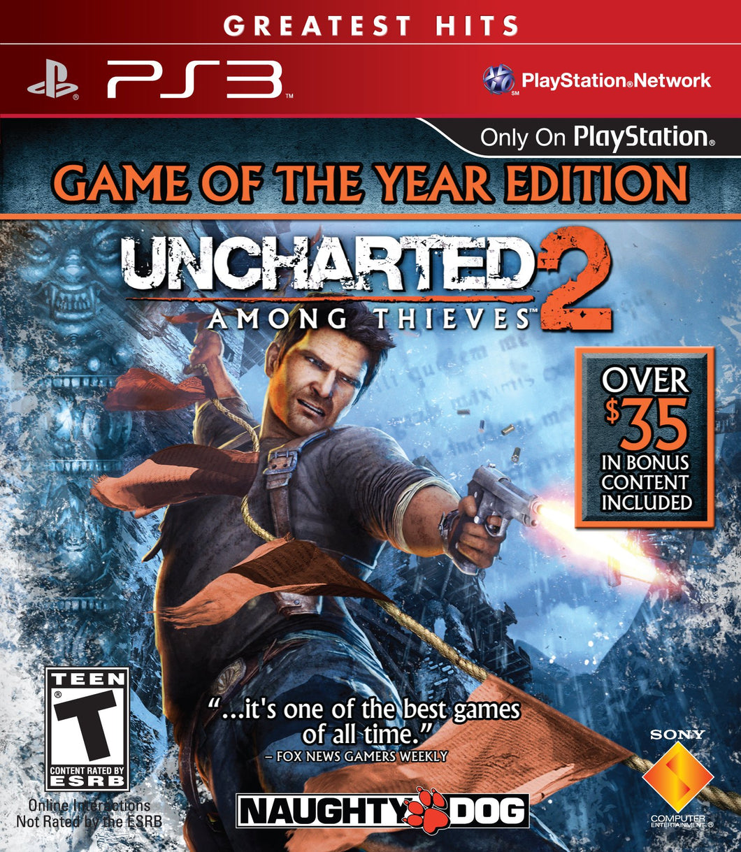 Uncharted 2 Among Thieves PS3 DTP