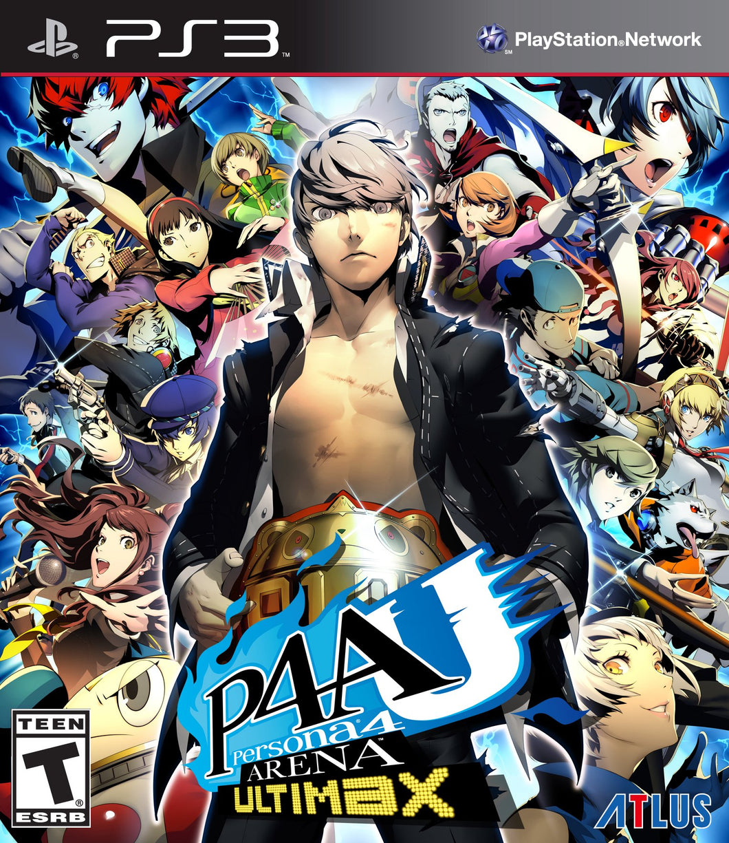 Persona 4 Arena Ultimax PS3 DTP