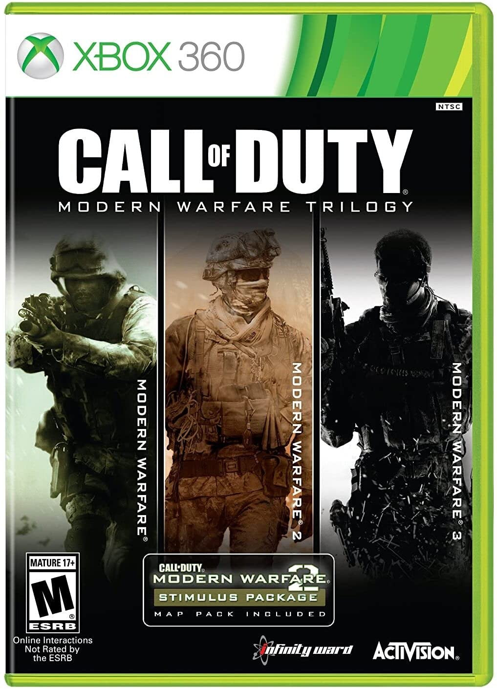 Call of duty modern warfare trilogy X360