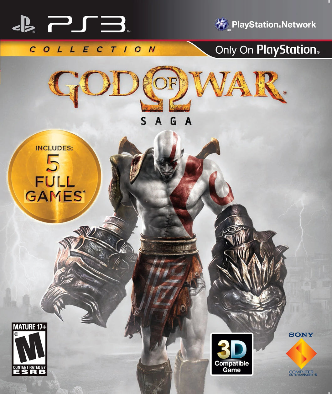 God Of War Saga PS3 DTP