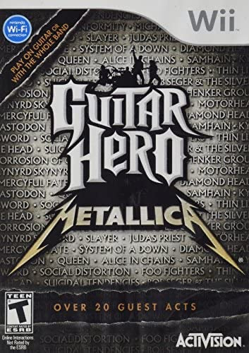 Guitar Hero Metallica WII DTP