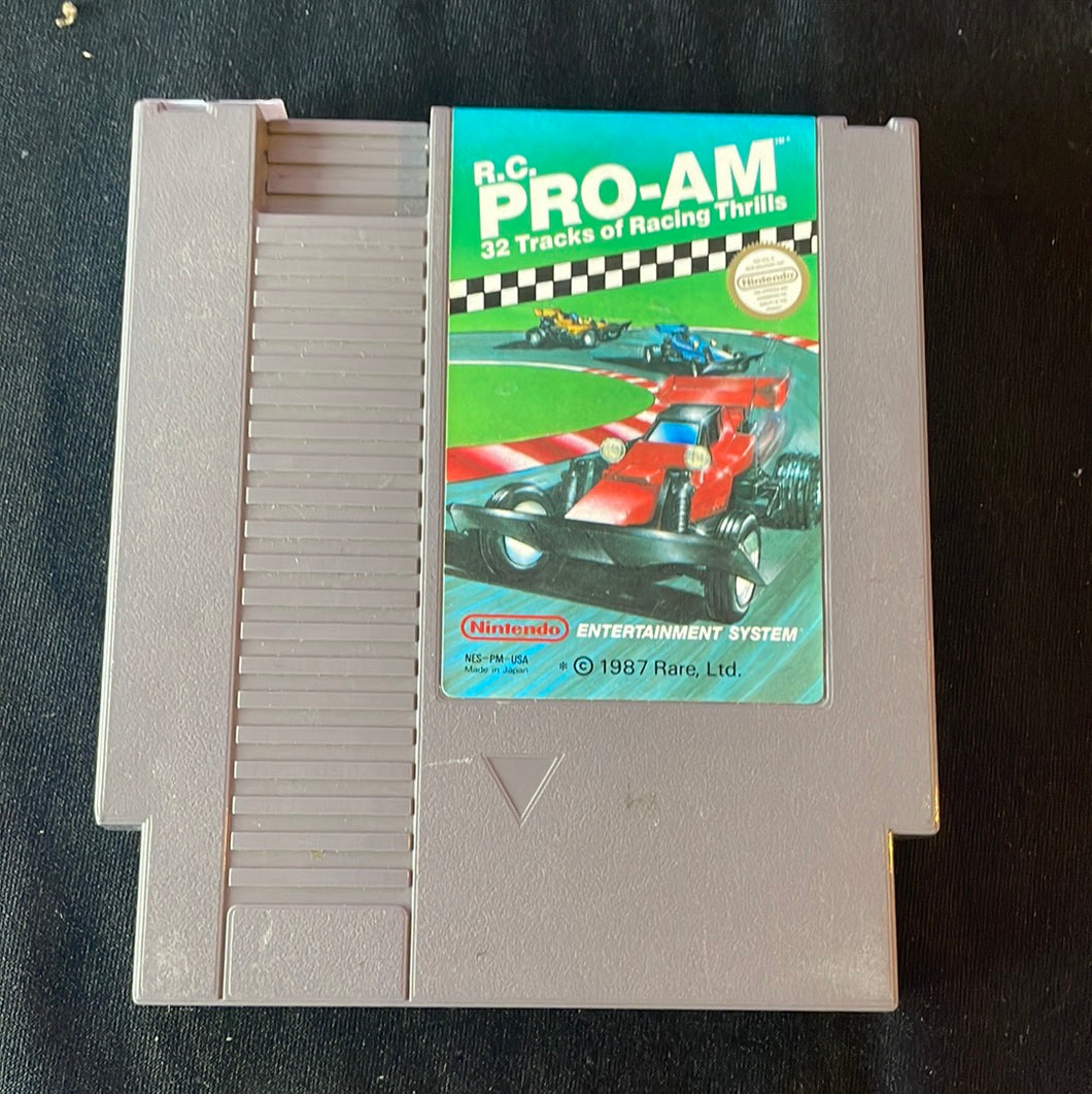 R.C. PRO-AM 32 Tracks of Racing Thrills (boneless) NES DTP
