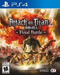 Attack On Titan 2: Final Battle PS4 DTP