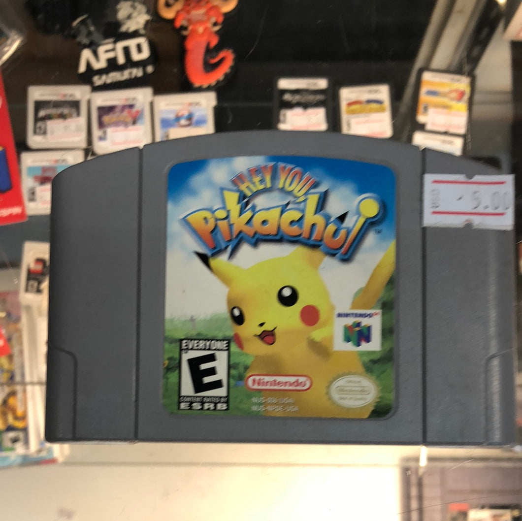 Hey You, Pikachu N64