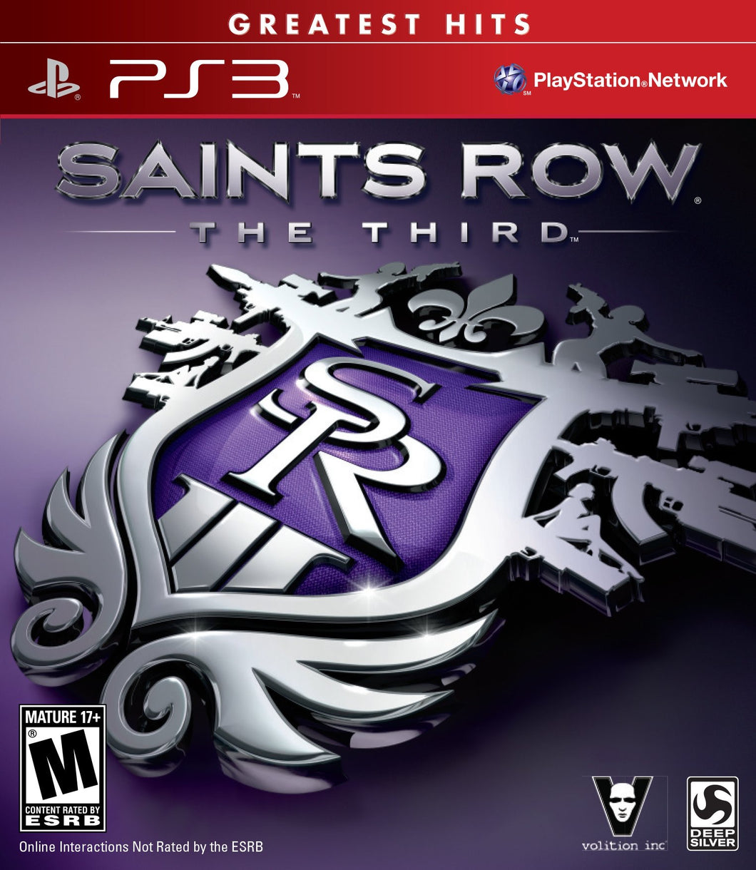 Saints Row the third PS3